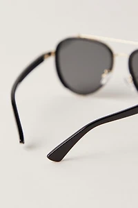 Wesley Oversized Aviator Sunglasses