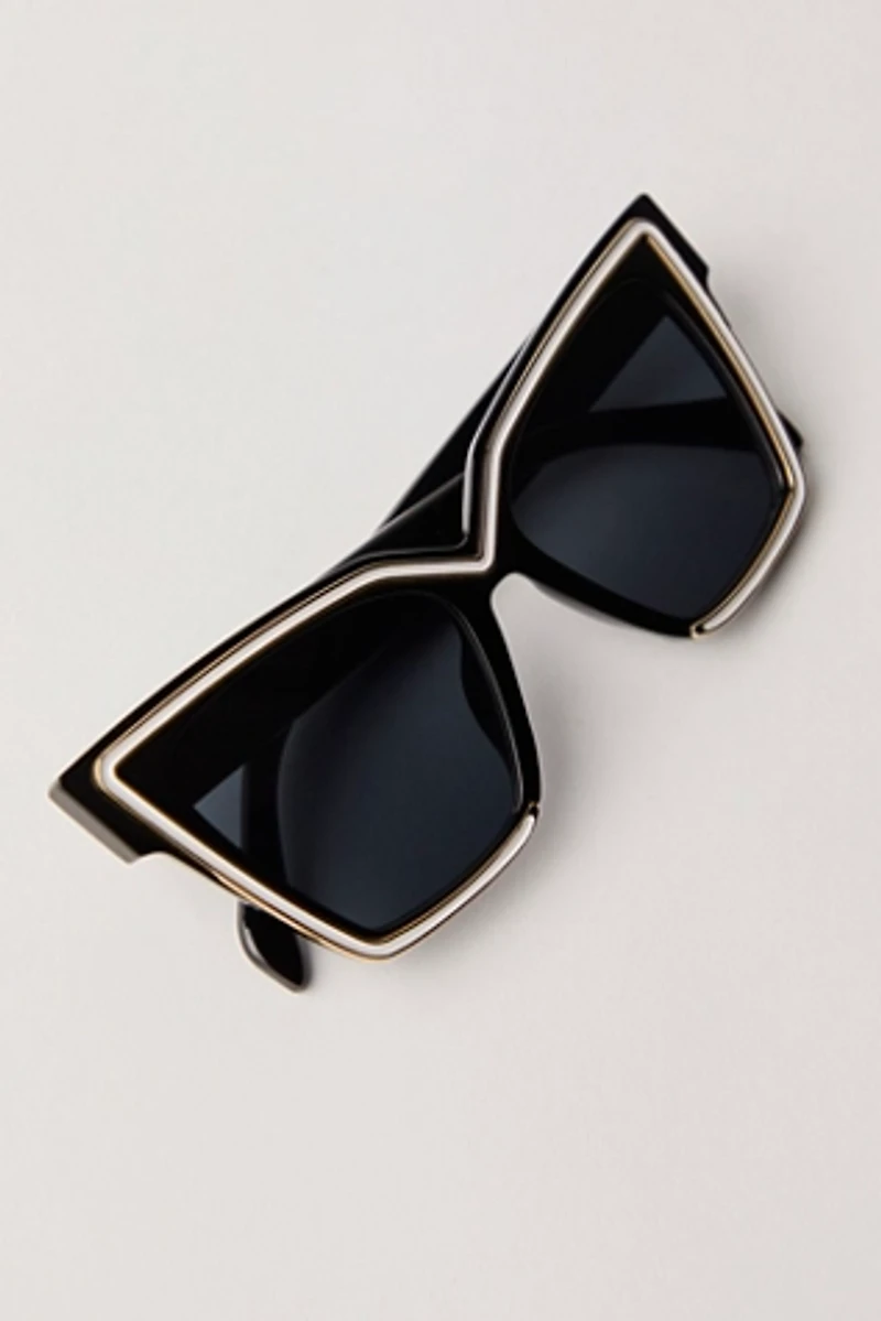 Rory Oversized Cat Eye Sunglasses