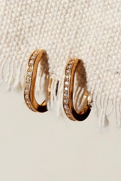 Lover's Tempo Solana Paperclip Hoop Earrings