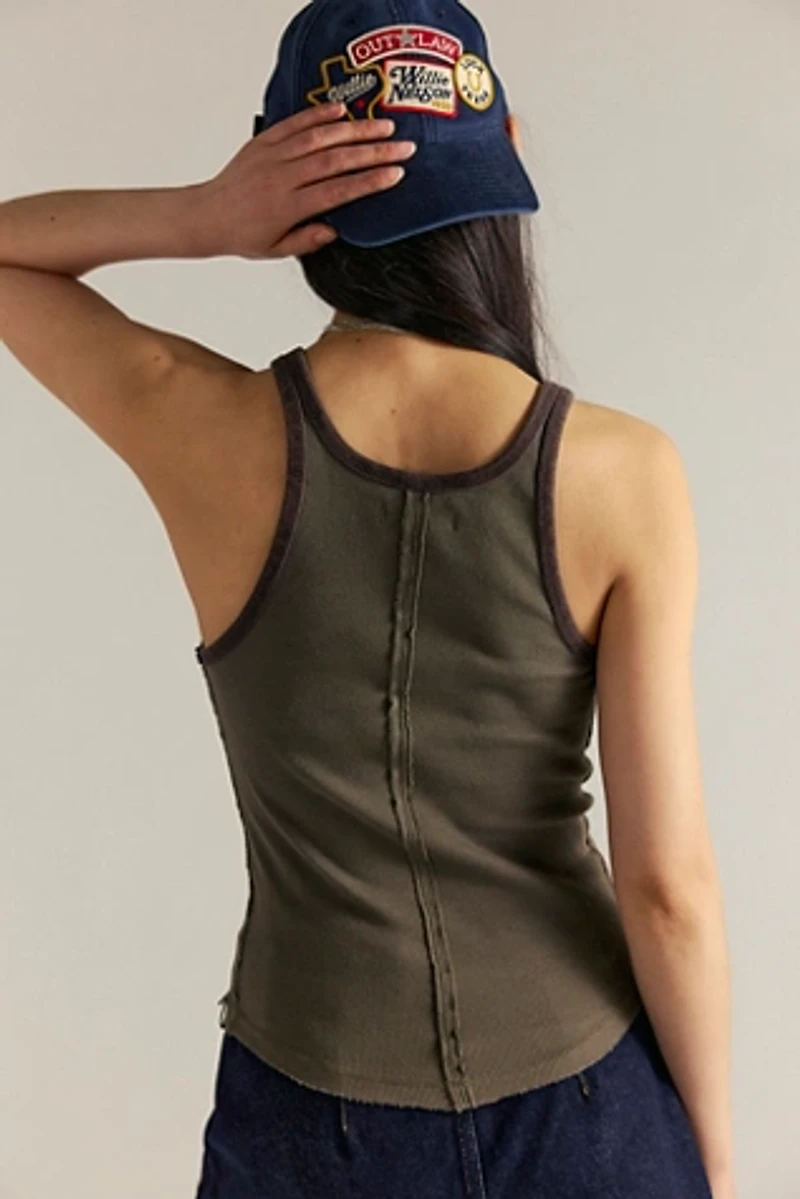 We The Free Only 1 Solid Ringer Tank