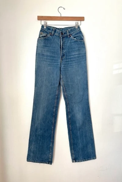 Vintage 1970s Orange Tab Straight Levis Selected by Grievous Angel Vintage