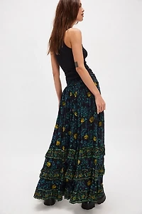 FP One Brynn Printed Maxi Skirt