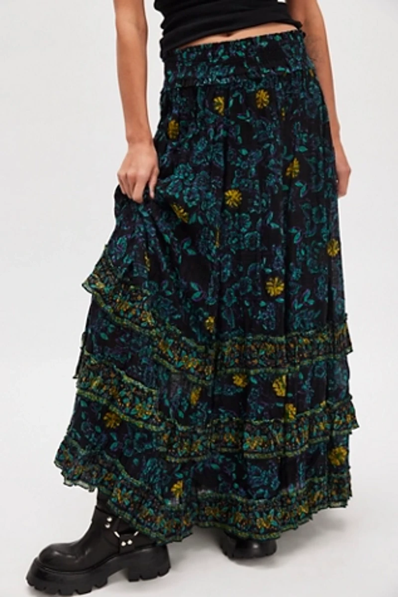 FP One Brynn Printed Maxi Skirt