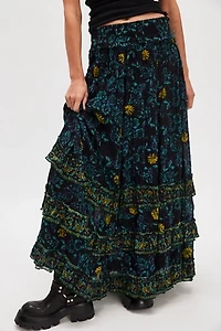 FP One Brynn Printed Maxi Skirt