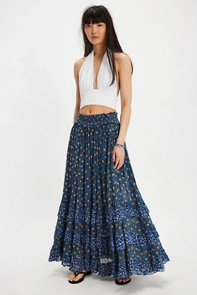 FP One Brynn Printed Maxi Skirt