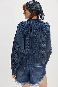 Denimist Oversized Aran Sweater