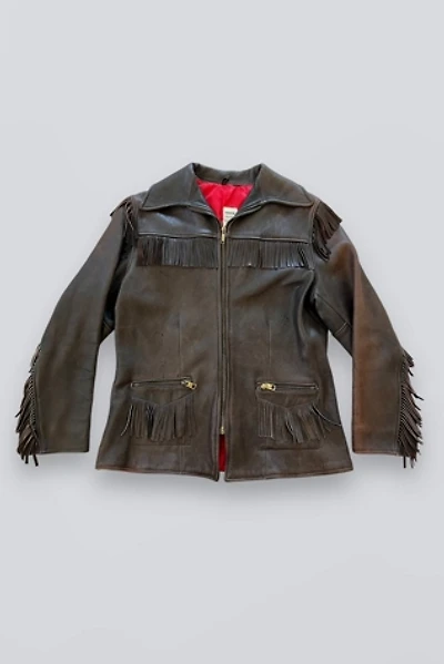 Vintage 1950s Fringe Leather Jacket Selected by Goodbye Heart
