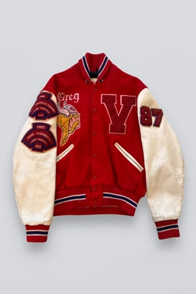 Vintage 1980s Letterman Jacket Selected by Goodbye Heart