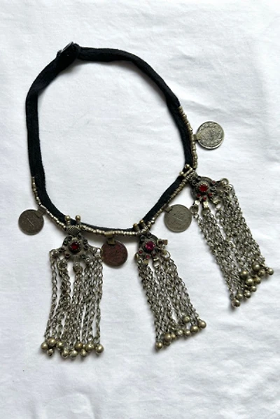 Vintage 1970s Ethnic Statement Necklace Selected by Cherry