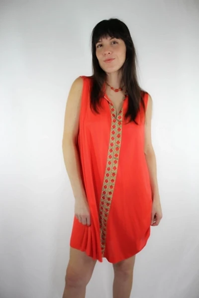 1970s Two Piece Intimates Dress & Robe Set Selected By Moons + Junes Vintage