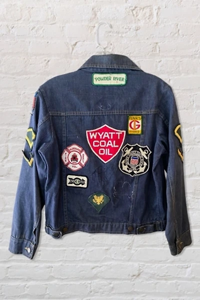 1960s Denim Jacket One Of A Kind Patches Selected By Ritual Vintage