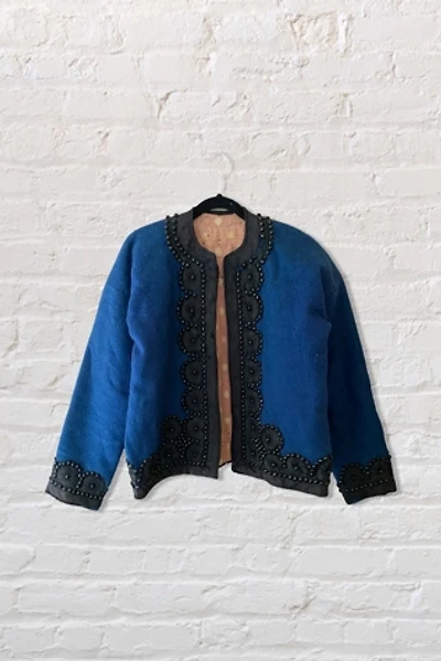 1800s Antique Wool Jet Winter Jacket Selected By Ritual Vintage