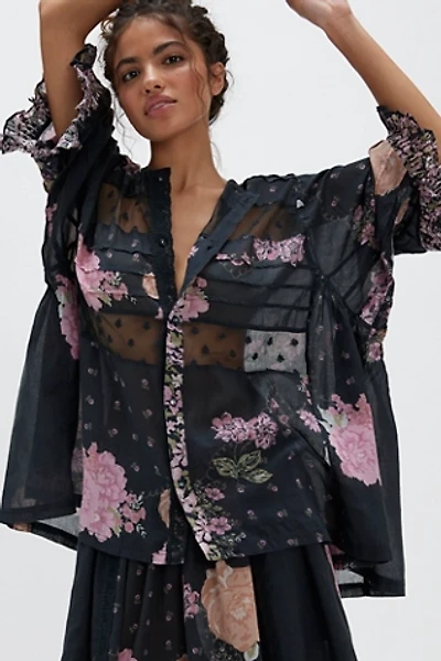 Hey Lover Printed Sleep Shirt