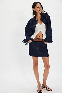 Thinking MU Dark Clean Denim Set