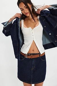 Thinking MU Dark Clean Denim Set
