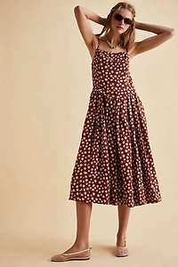 Salvador Printed Midi Dress