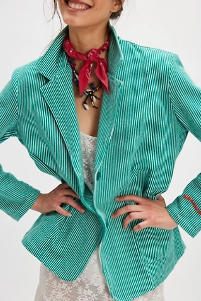 Bobo Choses Stripes Twill Relaxed Blazer
