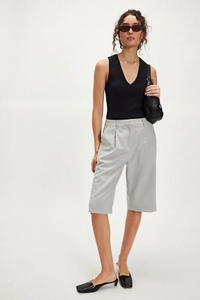 Clean Knee Length Trouser Shorts