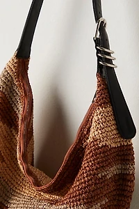 Santorini Straw Tote Bag