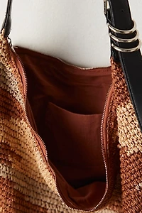 Santorini Straw Tote Bag