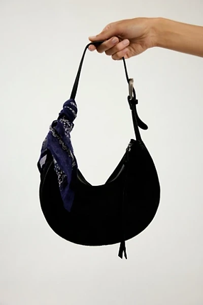 Sina Suede Shoulder Bag