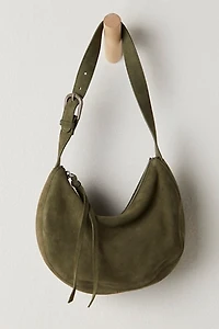 Sina Suede Shoulder Bag