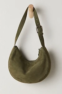 Sina Suede Shoulder Bag