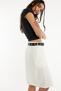 City Everly Linen Trouser Shorts