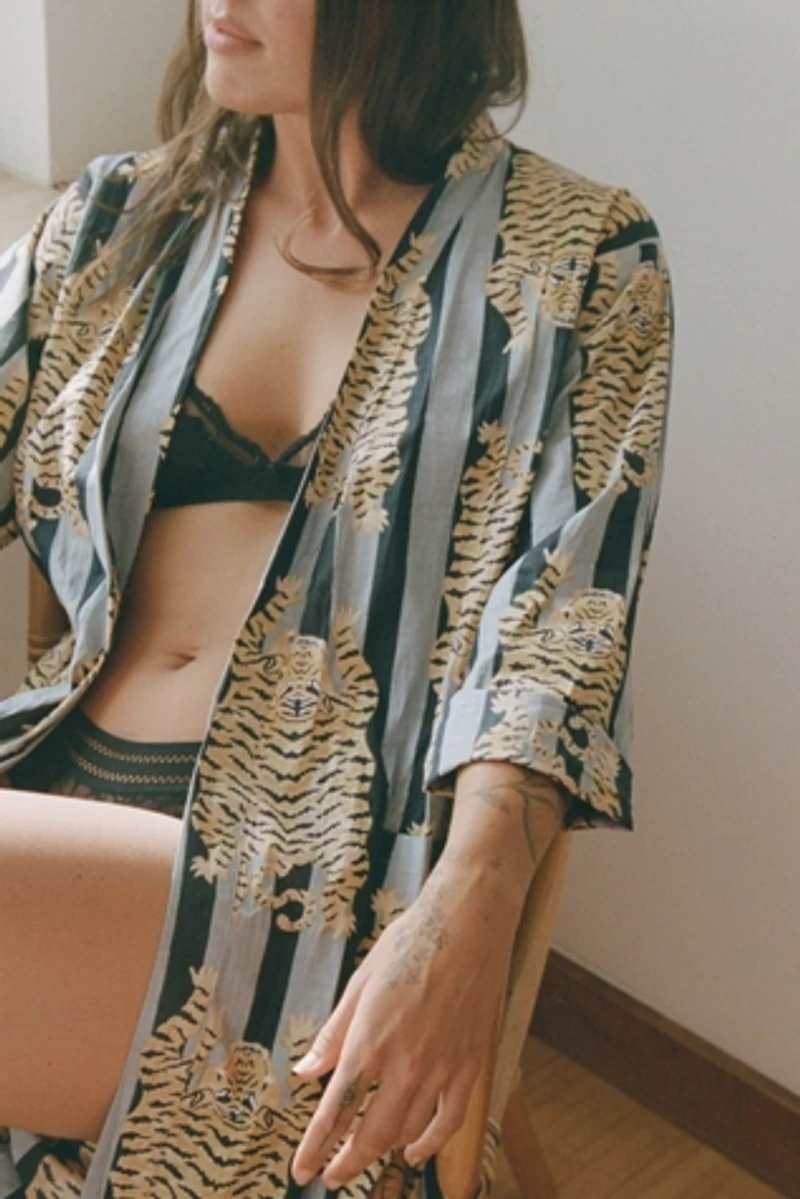 Be Deva Cheeta Bathrobe