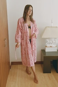 Be Deva Gulabi Bathrobe