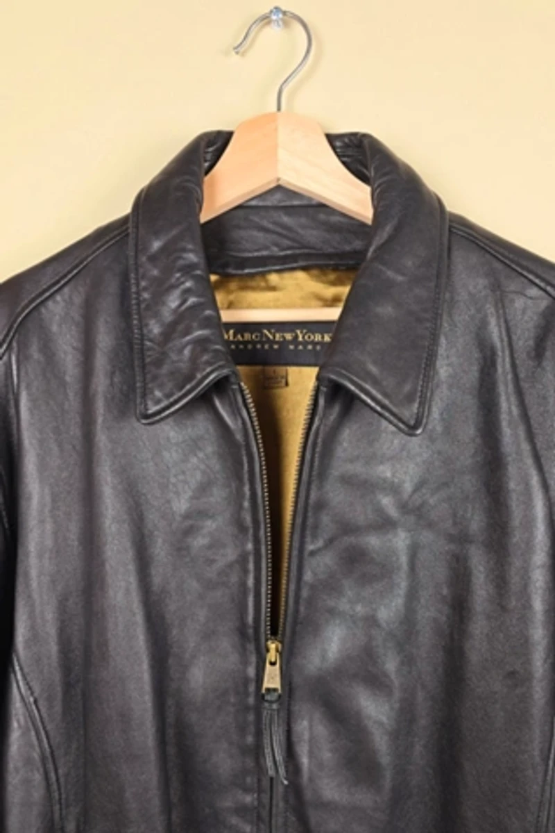 Vintage Marc New York Ultra Soft Leather Jacket Selected By The Igala NYC