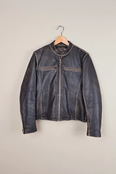 RARE Vintage River Road Leather Biker Jacket Selected By The Igala NYC