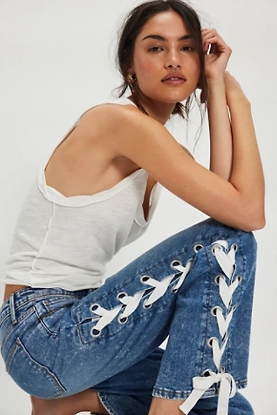 Driftwood Lacy Jeans