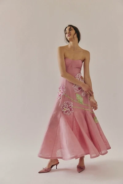 La Fuori Peony Petaleeza Corset Gown