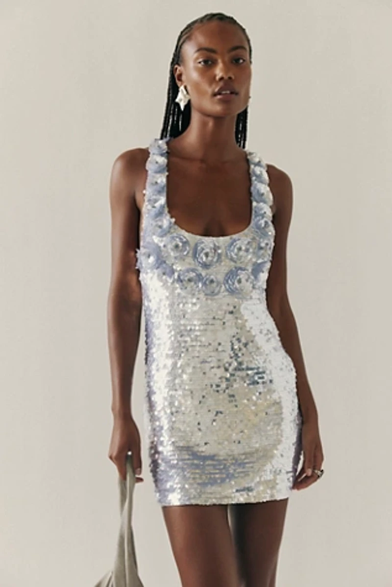 Retrofete Joanne Embroidered Dress