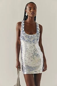 Retrofete Joanne Embroidered Dress