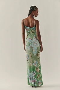 La Fuori Cascade Floralia Gown