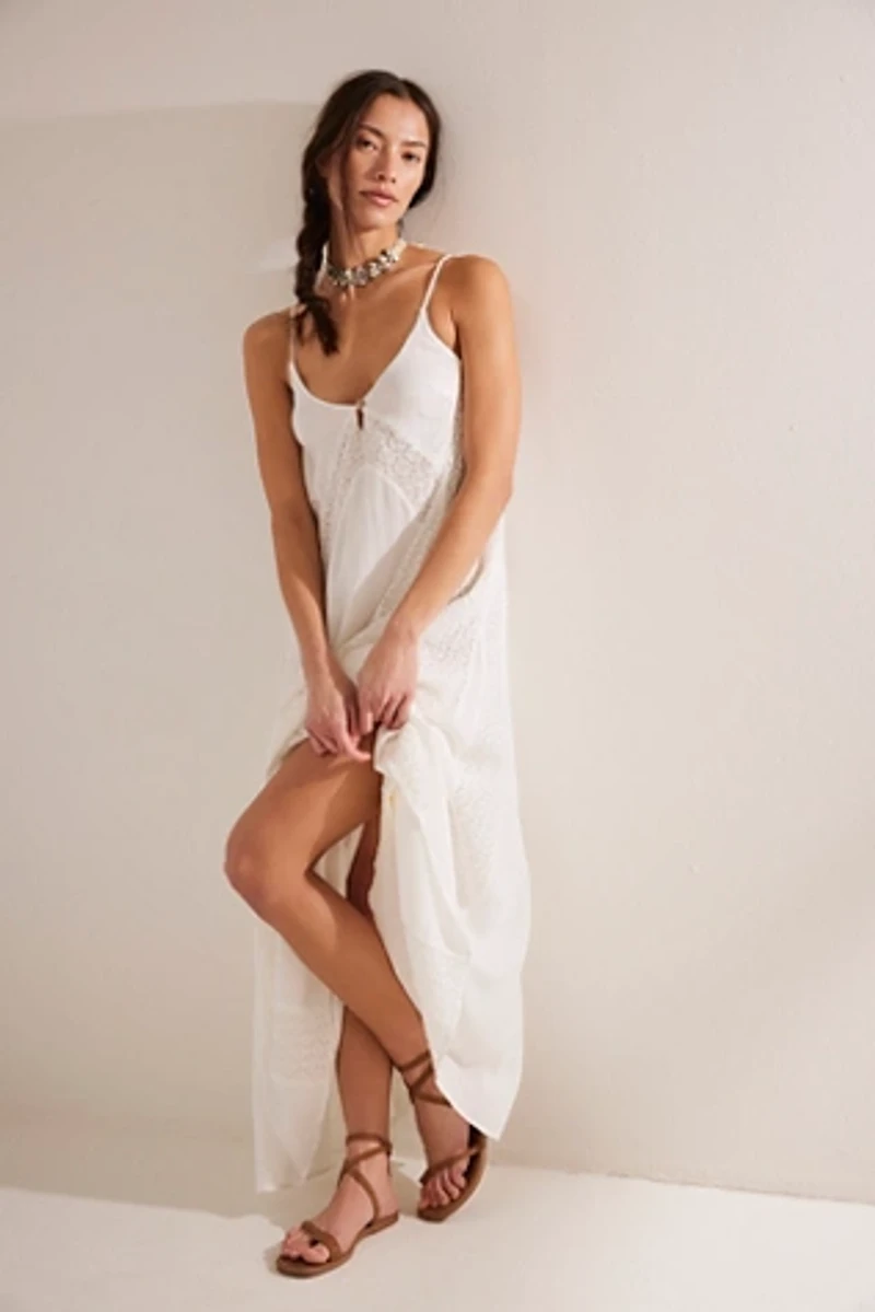 Trail Of Flowers Maxi Dress