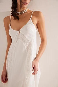 Trail Of Flowers Maxi Dress