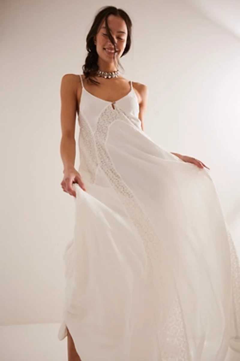 Trail Of Flowers Maxi Dress