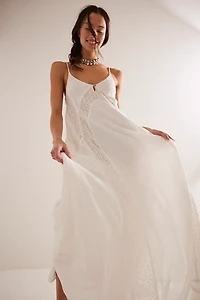 Trail Of Flowers Maxi Dress