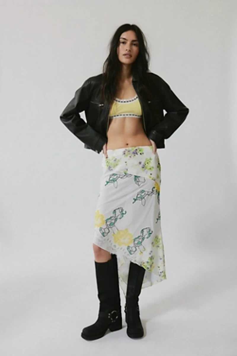 Anna Sui Asymmetrical Skirt