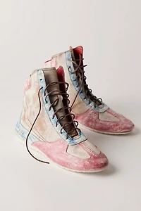 Lainey Lace Up Boots
