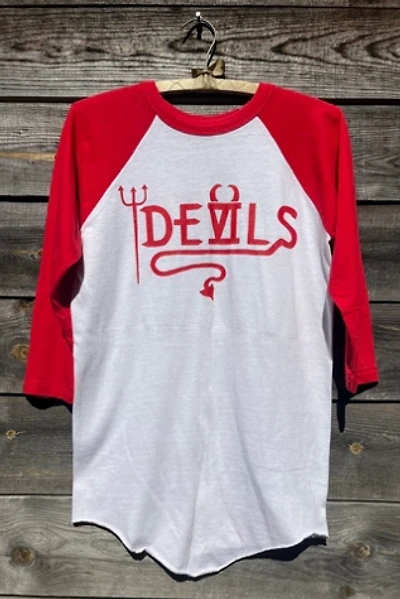 Devils Baseball Tee Selected by Wax Plant