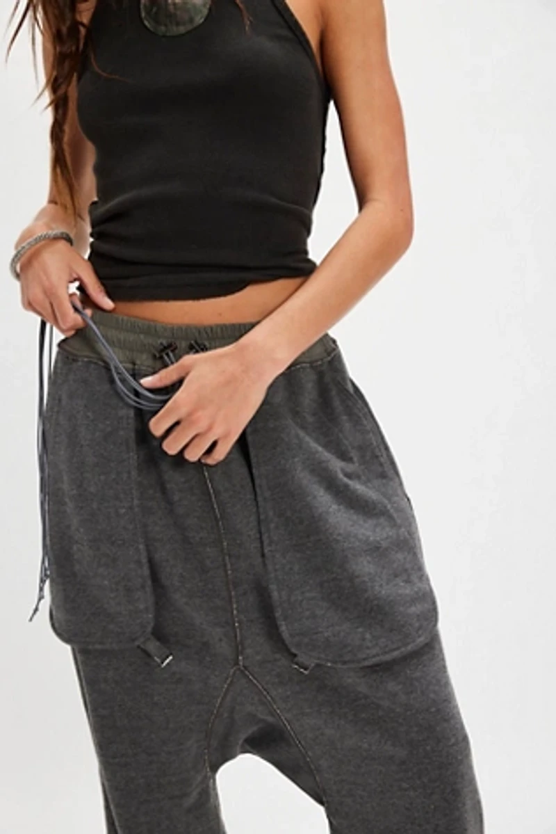 Asparagus Inside Out Baggy Pants