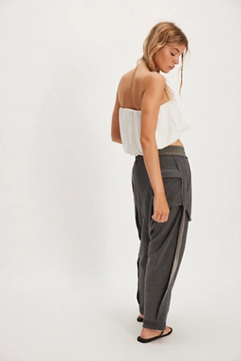 Asparagus Inside Out Baggy Pants
