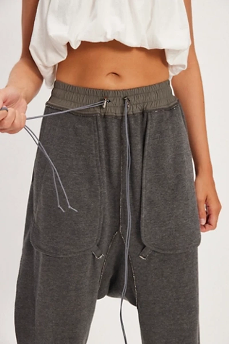 Asparagus Inside Out Baggy Pants