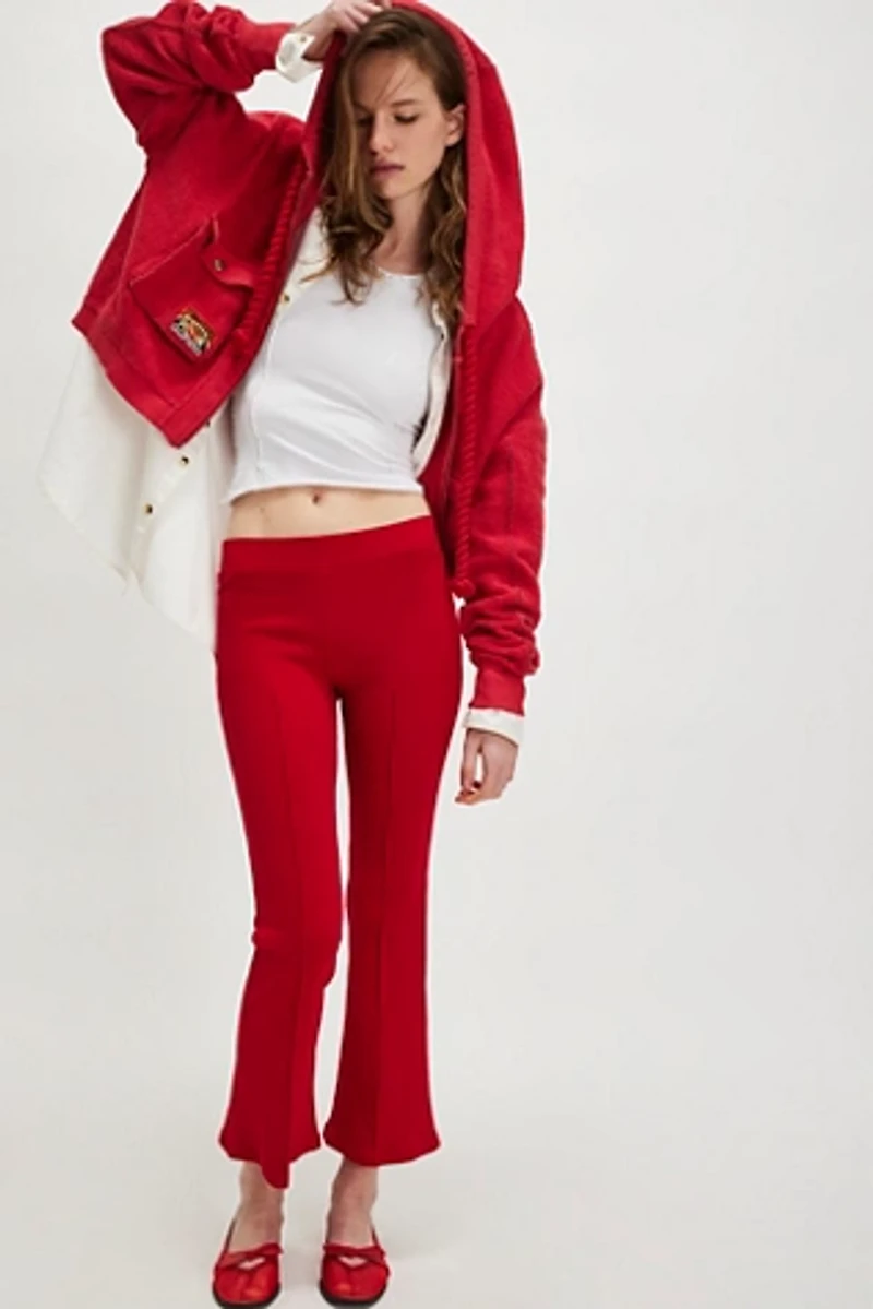 DONNI. The Rib Kick Flare Pants