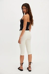 DONNI. The Rib Pedal Pusher Capris