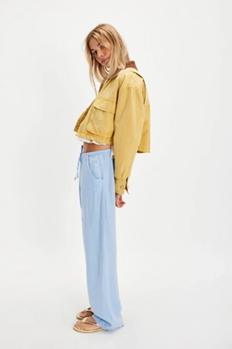 DONNI. The Linen Drawstring Pants